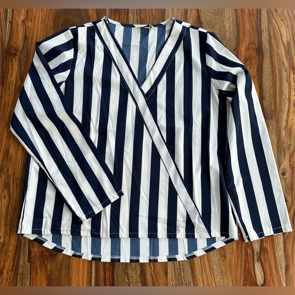 Aceshon Wrap Blouse